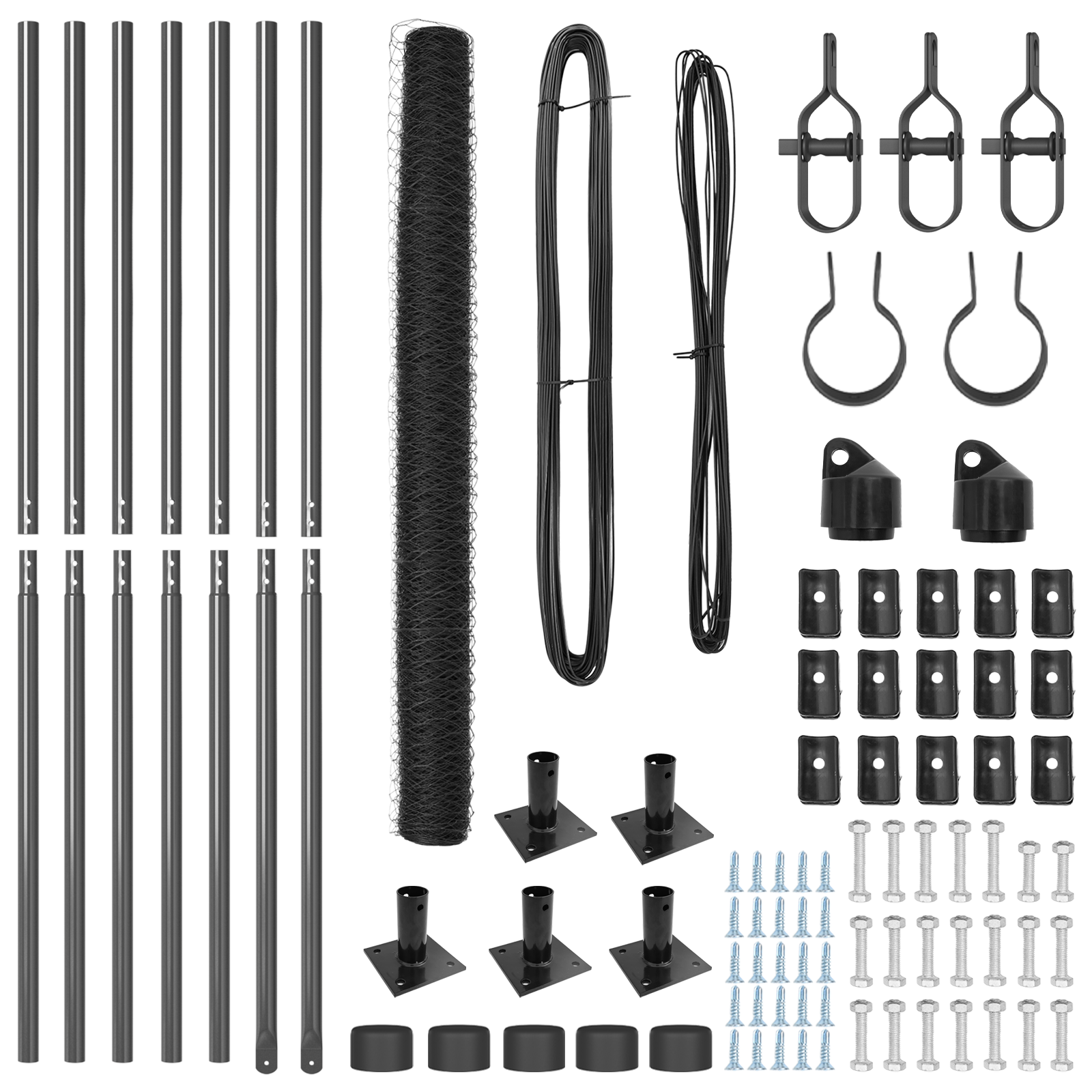 Recinto Esagonale  Grigio 1,6x10 m Acciaio