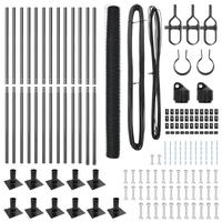 Recinzione Esagonale  Grigia 1.4x25 m Acciaio