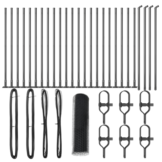 Recinzione Hexagon in Grigio 0.6x50 m in Acciaio