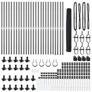 Recinzione esagonale  Grigio 1.2x50 m Acciaio