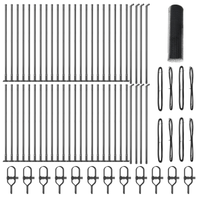 Recinzione Esagonale Grigia 0.6x100 m Acciaio