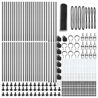 Recinzione Esagonale  Grigia 1x100 m Acciaio