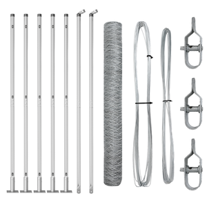Recinzione Esagonale  1.2x10 m Acciaio Zincato