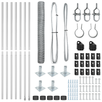 Recinzione Esagonale  1.2x10 m Acciaio Zincato