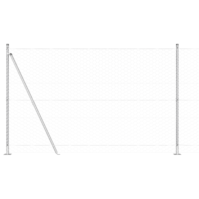 Recinzione Esagonale  1.5x10 m Acciaio Galvanizzato