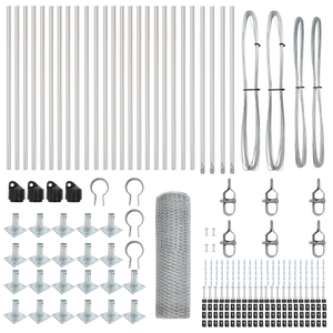 Recinzione esagonale  0.5x50 m Acciaio Galvanizzato