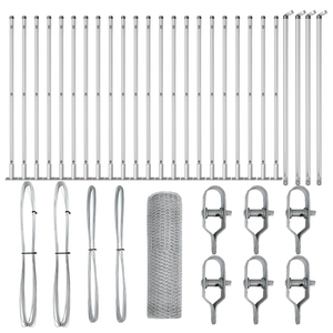 Recinzione Esagonale  0.8x50 m Acciaio Zincato