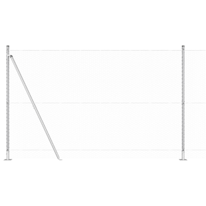 Cancello Esagonale  1.4x50 m Acciaio Zincato