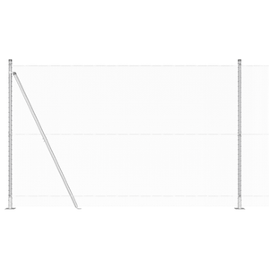 Recinzione Hexagon 1,5x50 m Acciaio Zincato