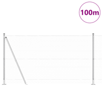 Recinzione Esagonale  1,2x100 m Acciaio Zincato