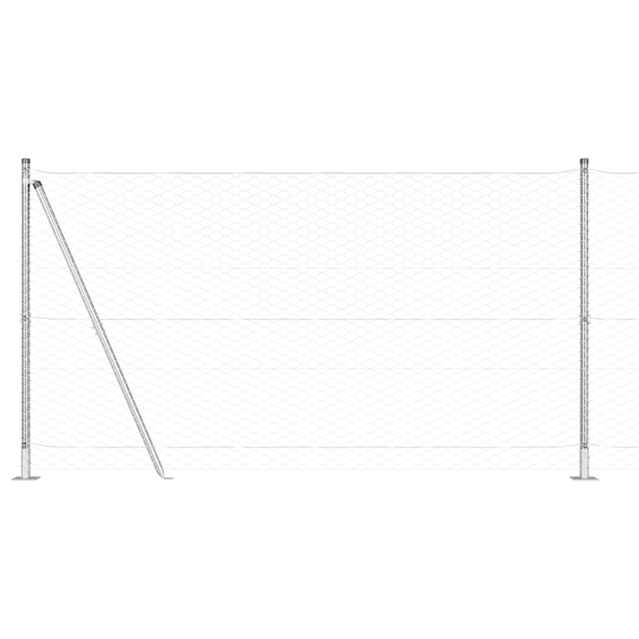 Recinzione Esagonale  1,2x100 m Acciaio Zincato