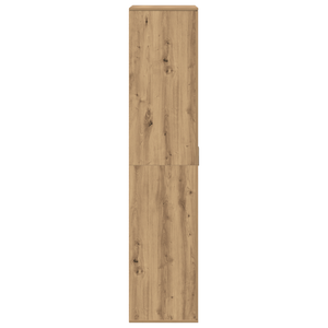 Highboard Rovere Artigianale 80x39x178 cm Legno Ingegnerizzato