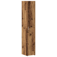 Armadio di stoccaggio snello  Legno vecchio 30x42.5x225 cm Legno ingegnerizzato