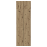 Credenza  Rovere Artigianale 70x42.5x225 cm Legno ingegnerizzato