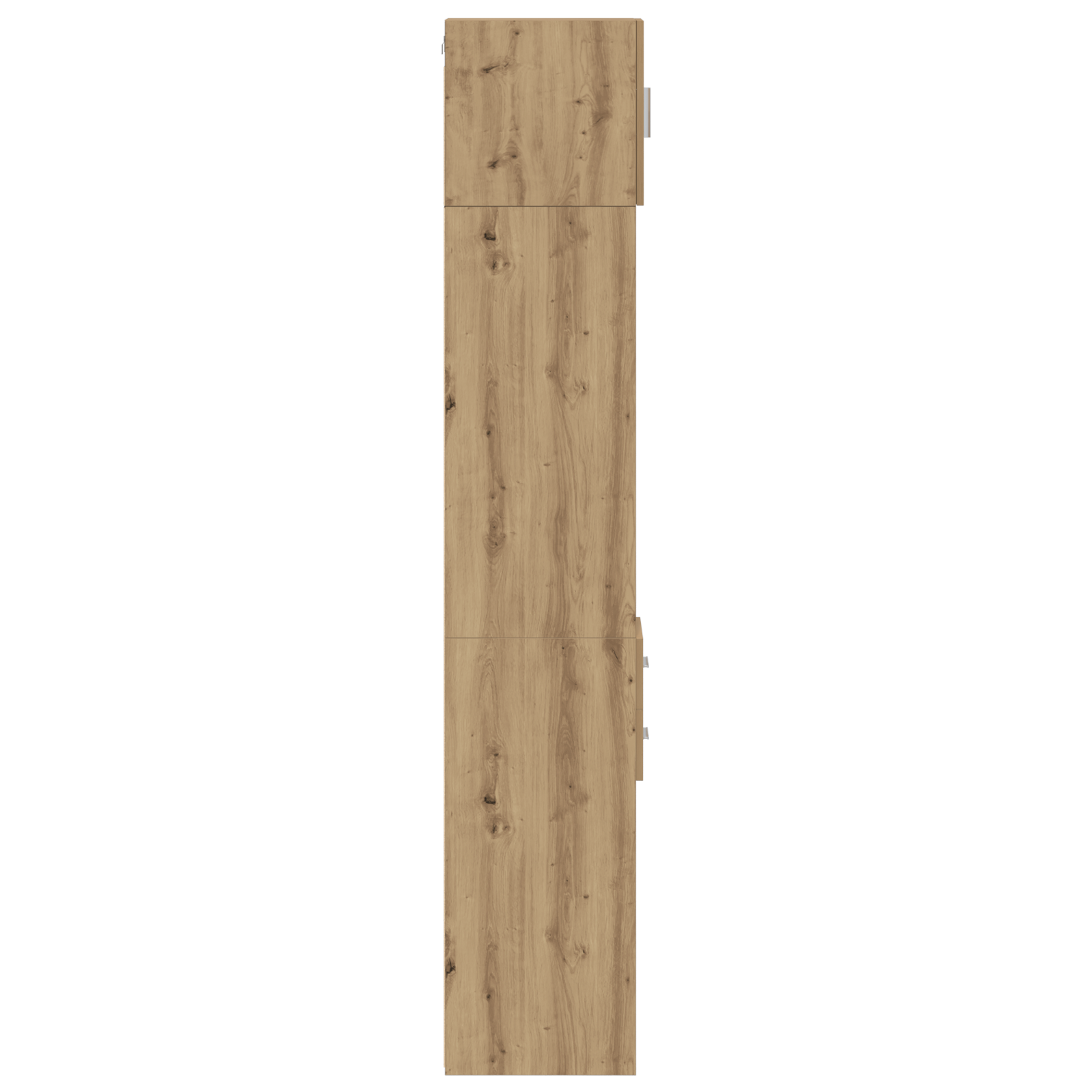 Armadio sottile  in rovere artigianale 30x42.5x225 cm in legno ingegnerizzato