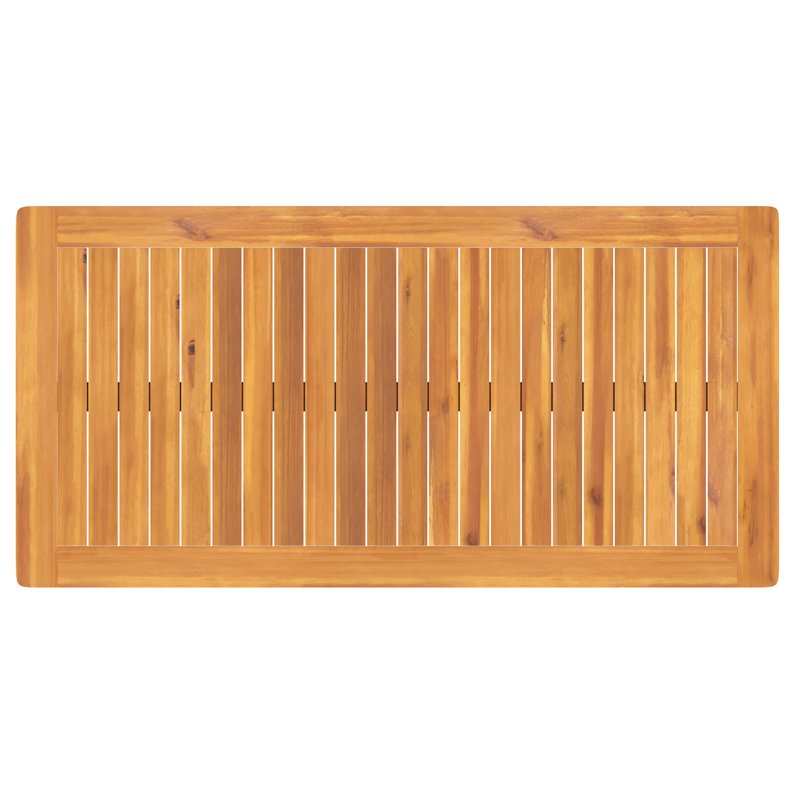 Sedie da giardino 2 pz 56x56x90 cm Legno massello di acacia