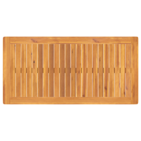 Sedie da giardino 2 pz 56x56x90 cm Legno massello di acacia