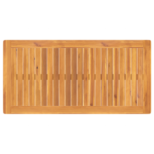 Sedie da giardino 2 pz 56x56x90 cm Legno massello di acacia