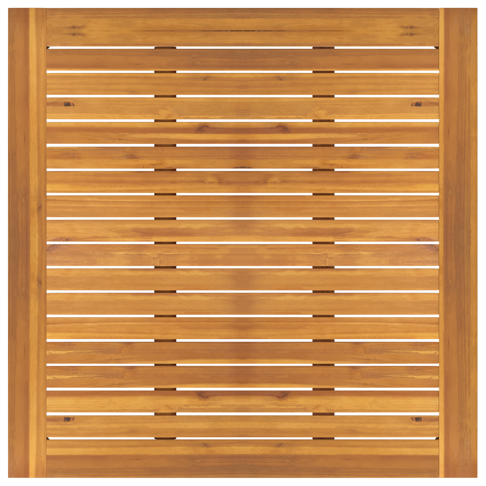 Set da pranzo giardino  in legno massello di acacia da 3 pezzi