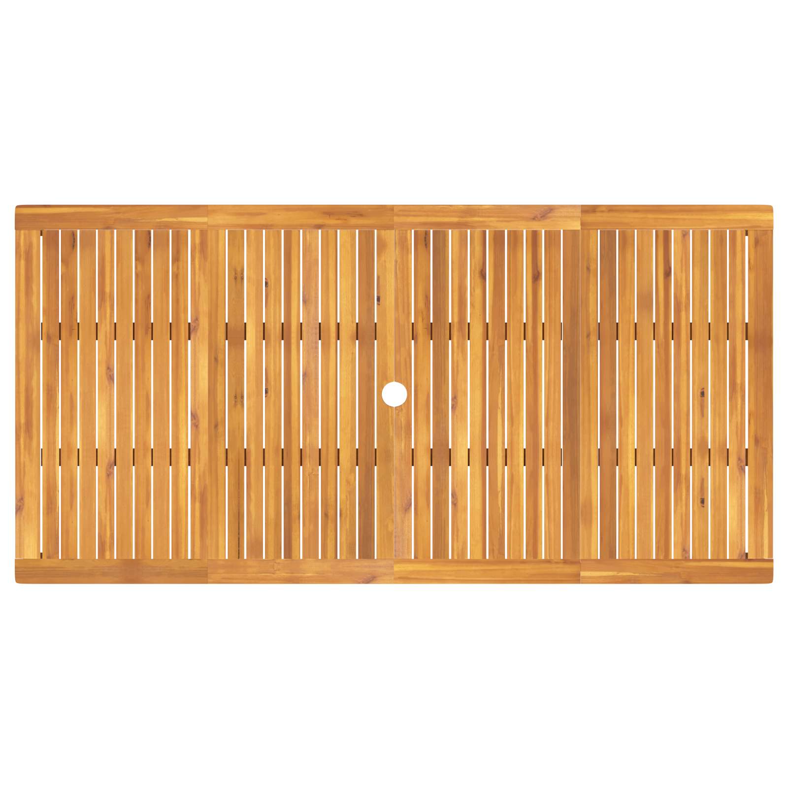 Sedia da giardino 2 pz 56x56x90 cm Legno massello di acacia