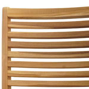 Sedie da Giardino  Pieghevoli 4 pcs in Legno Massello di Teak