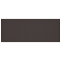 Tavolo da Giardino  Marrone 250x100x73 cm Poly Rattan