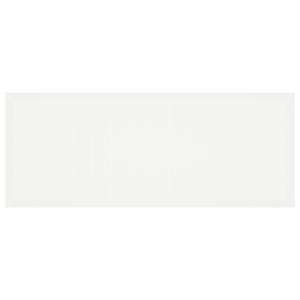 Tavolo da Giardino  Bianco 250x100x73 cm Poly Rattan