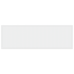 Tavolo da Giardino Bianco 300x100x73 cm Poly Rattan