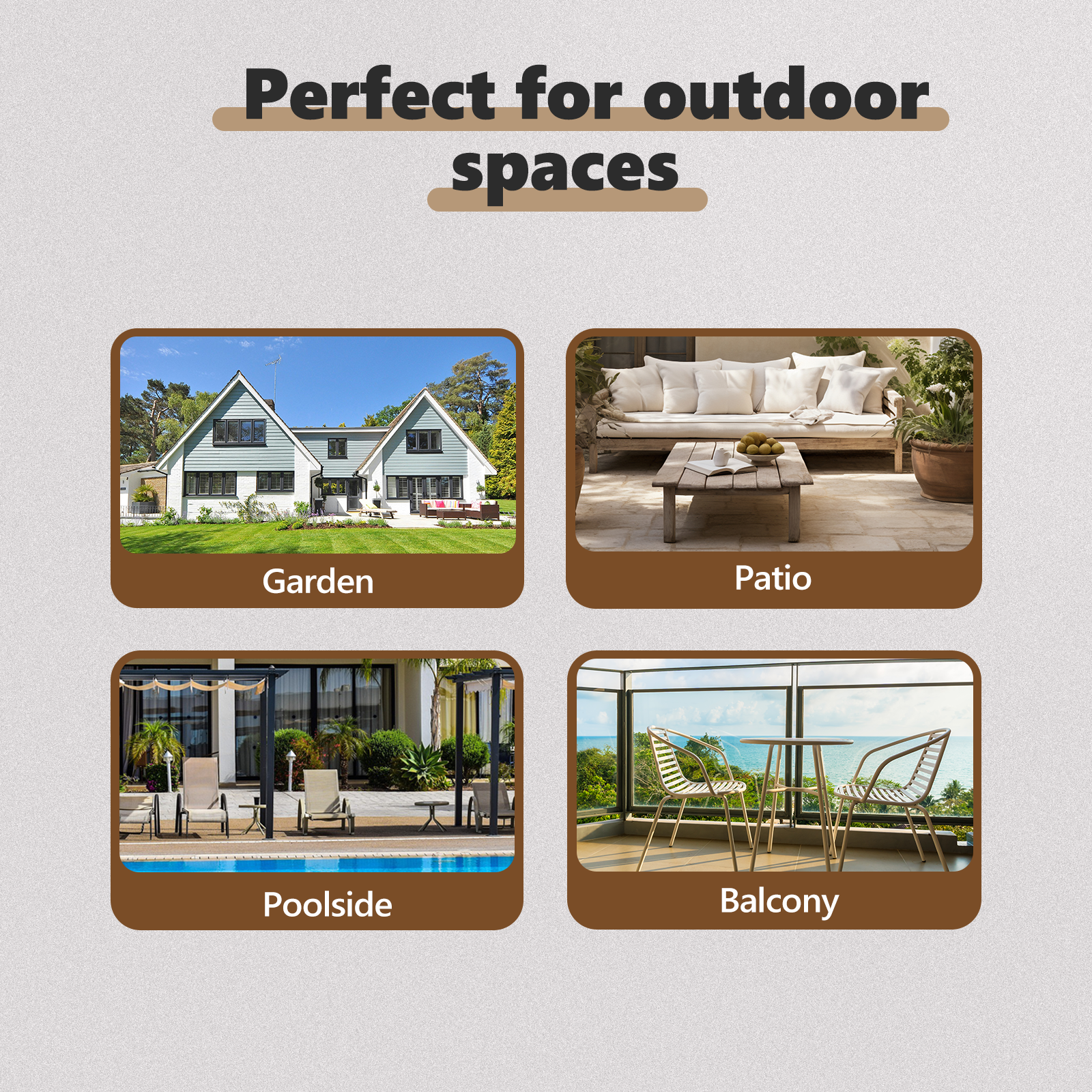 Set da Pranzo da Giardino da 11 Pezzi con Cuscini Grigio Chiaro Polyrattan