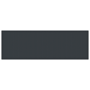 Set da Pranzo Giardino  13 Pezzi Antracite Poly Rattan