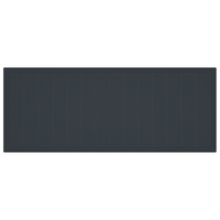 Set da Pranzo Giardino 9 Pezzi con Cuscini Rattan Polimerico Anthracite