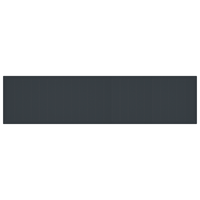 Set da pranzo da giardino  15 pezzi con cuscini antracite polyrattan