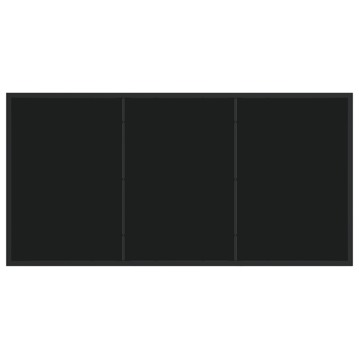 Set da pranzo da giardino 5 pezzi con cuscini grigio chiaro in rattan sintetico