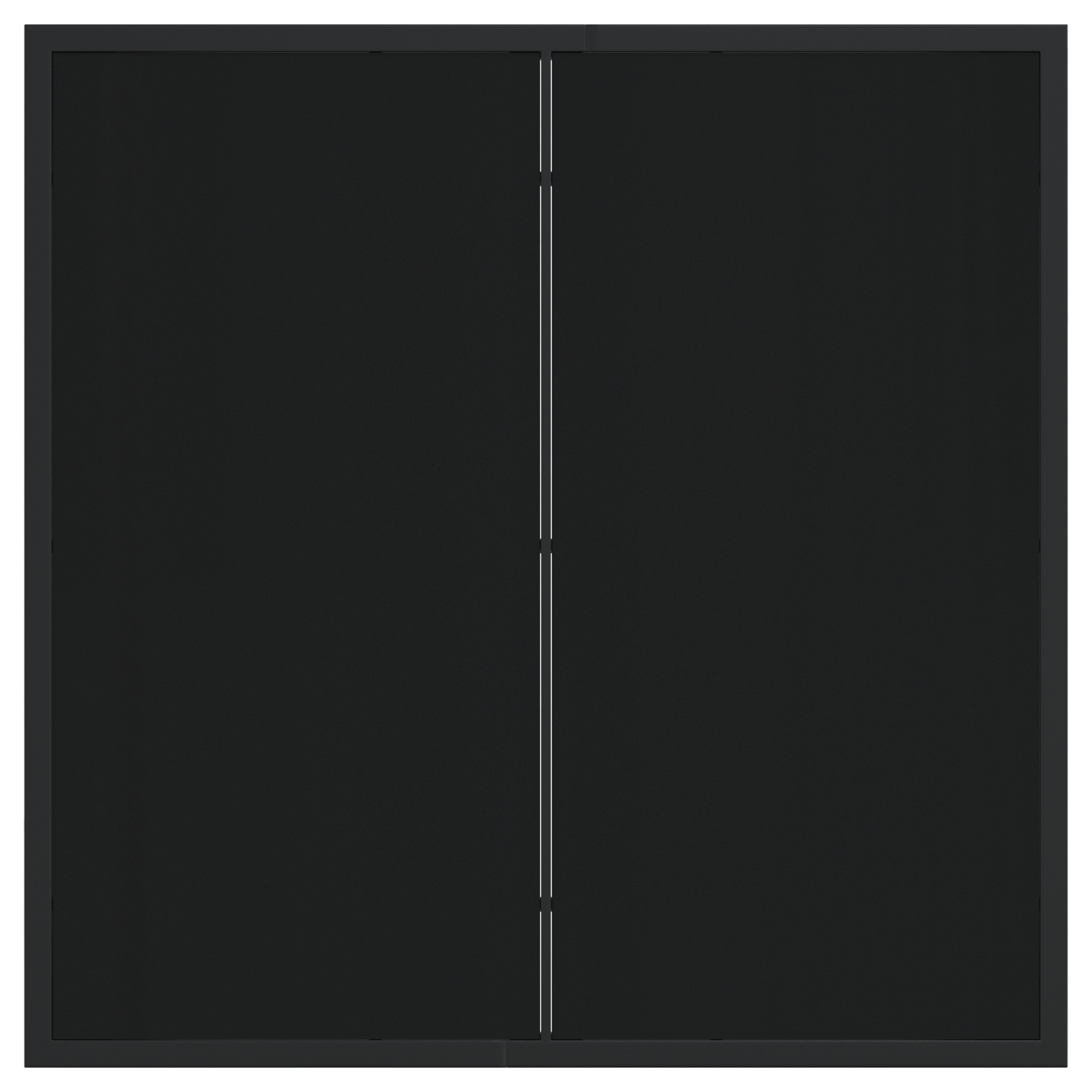 Set di 2 Nero e Grigio Scuro