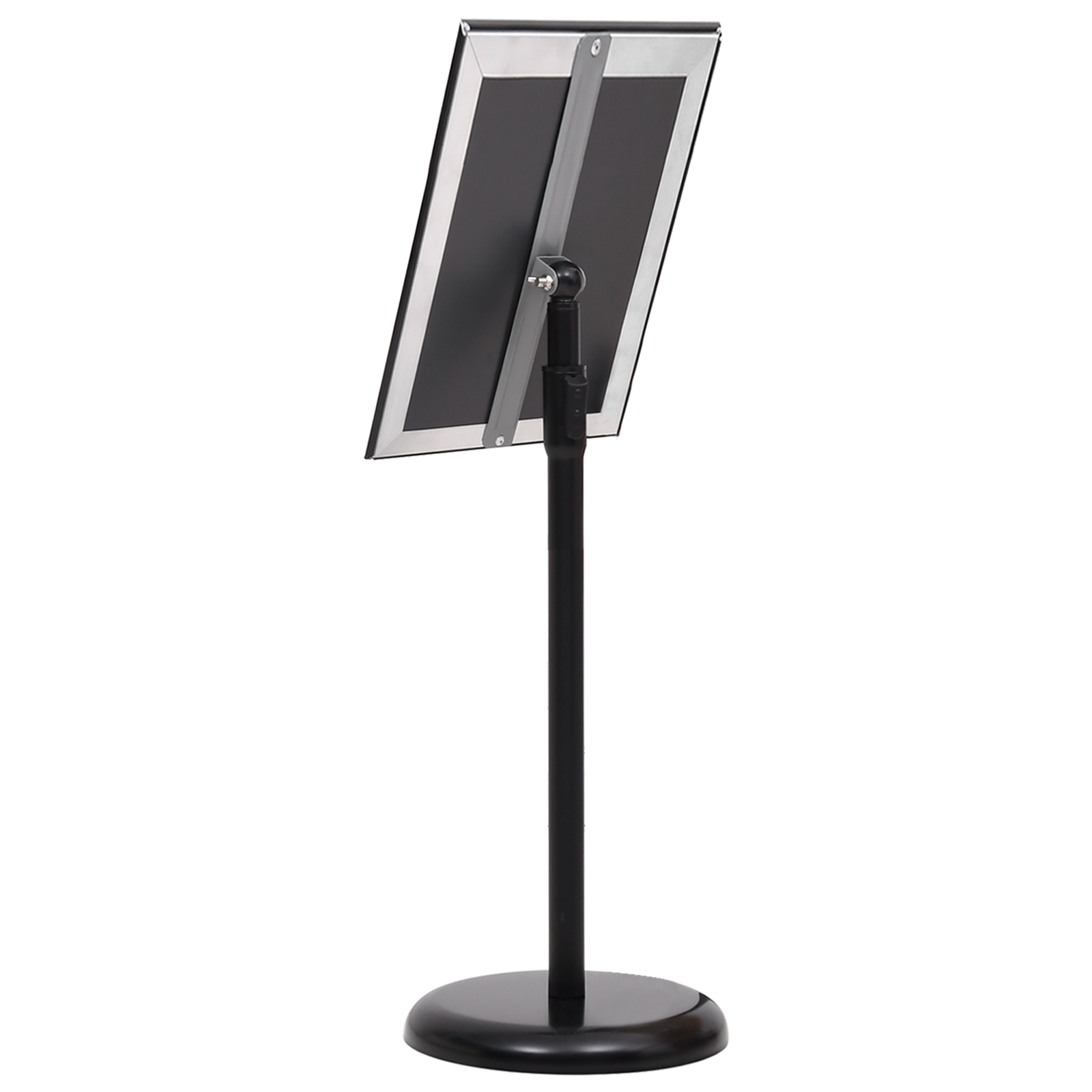 A3 Pedestal Poster Stands 2 pcs Alluminio Nero