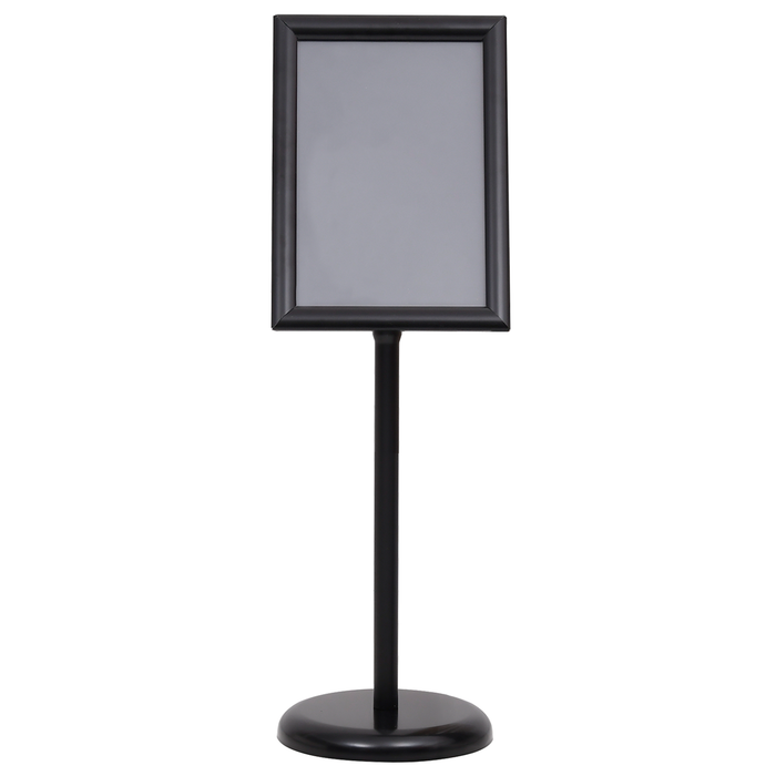 A3 Pedestal Poster Stands 2 pcs Alluminio Nero