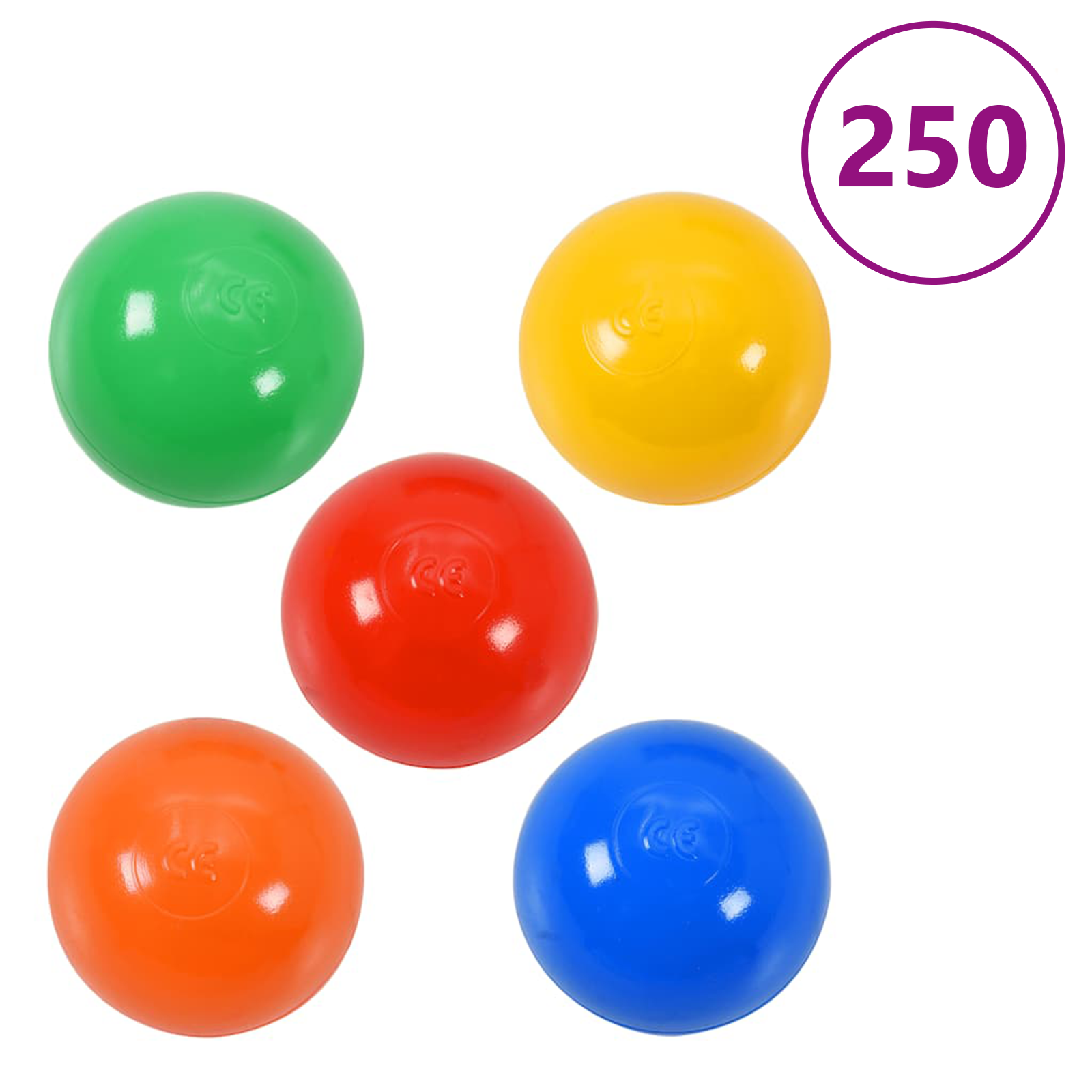 Tenda Teepee per Bambini con Borsa e Palline da Gioco Bianche