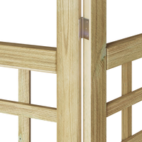 Schermo per Privacy Esterno  4 pannelli in legno di pino