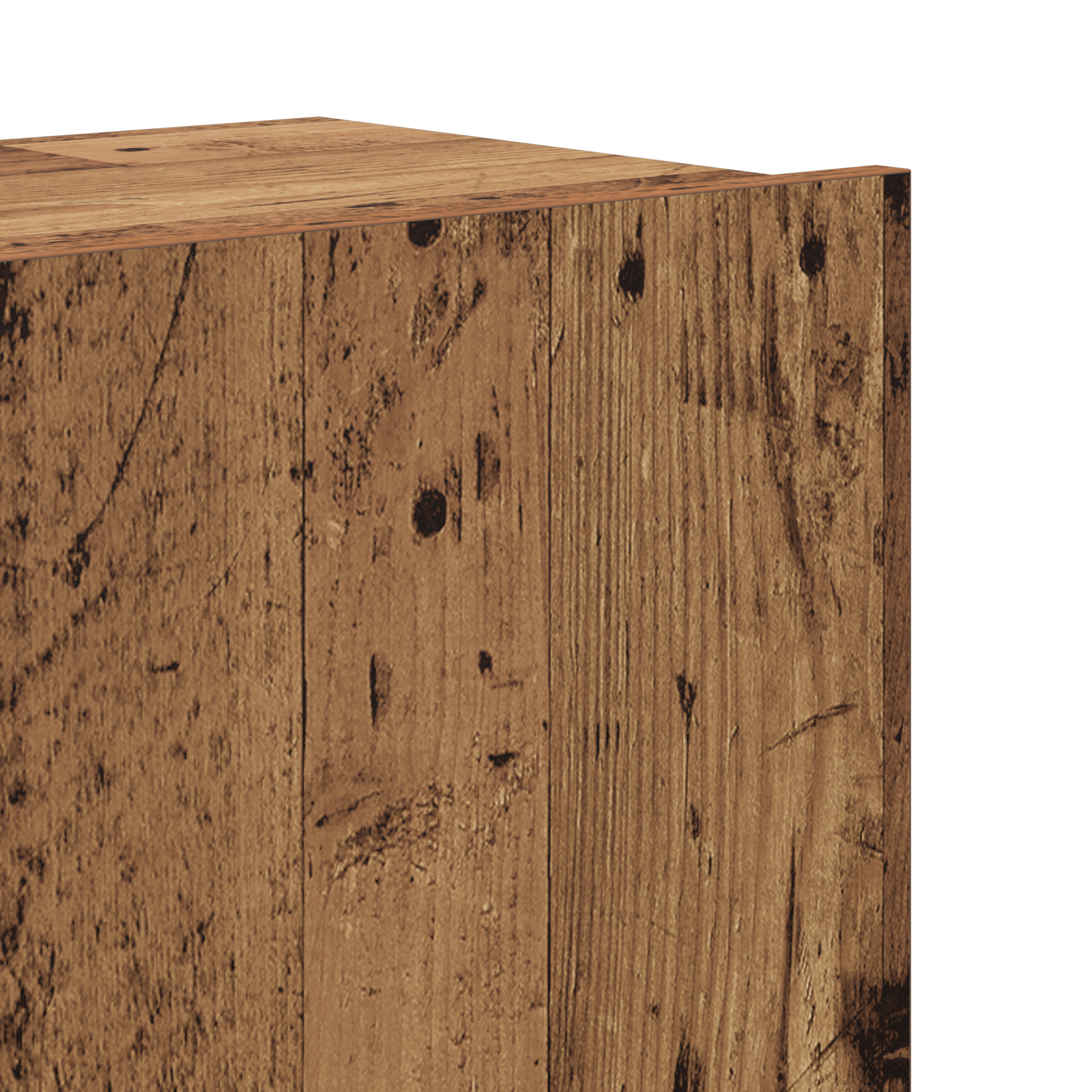 Set di Mobile TV in Legno Vecchio in Legno Ingegnerizzato