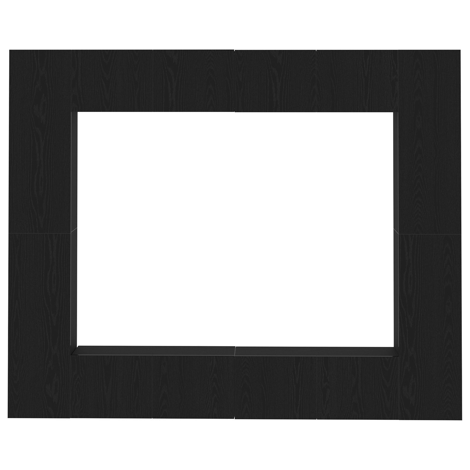 Set di 8 mobili TV  in rovere nero e legno ingegnerizzato