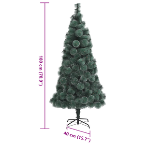 Albero di Natale 300 LED Verde 180 cm PET