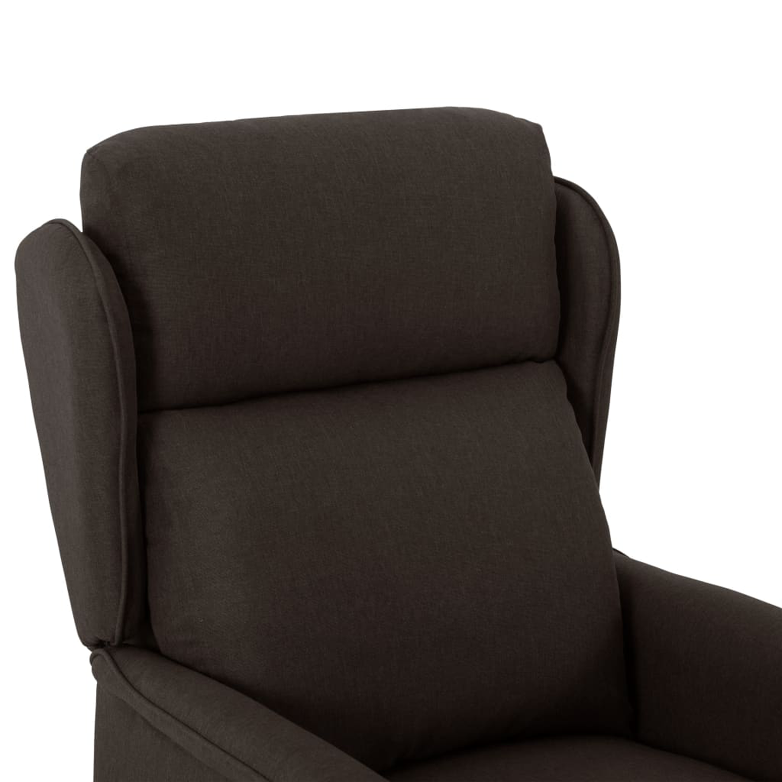 Poltrona Recliner  Marrone Scuro 67,5x93,5x101,5 cm Tessuto