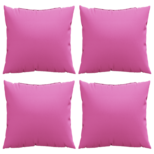 Fodere per cuscini 4 pz Rosa 60x60 cm Tessuto