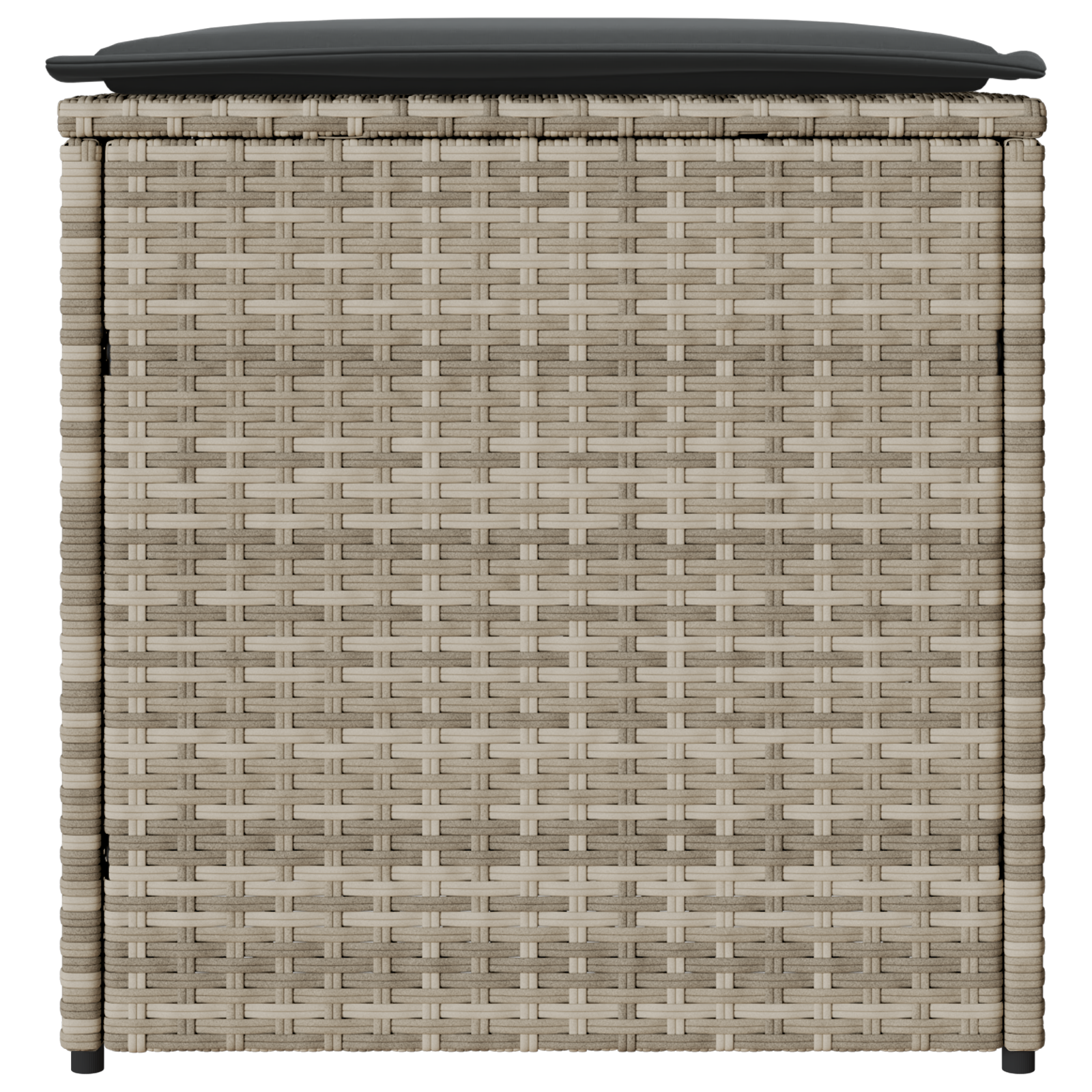 Scatola di Stoccaggio Esterna Grigio chiaro e grigio scuro