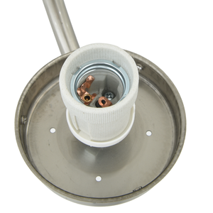 Faro da parete esterno  in acciaio inox argento IP44