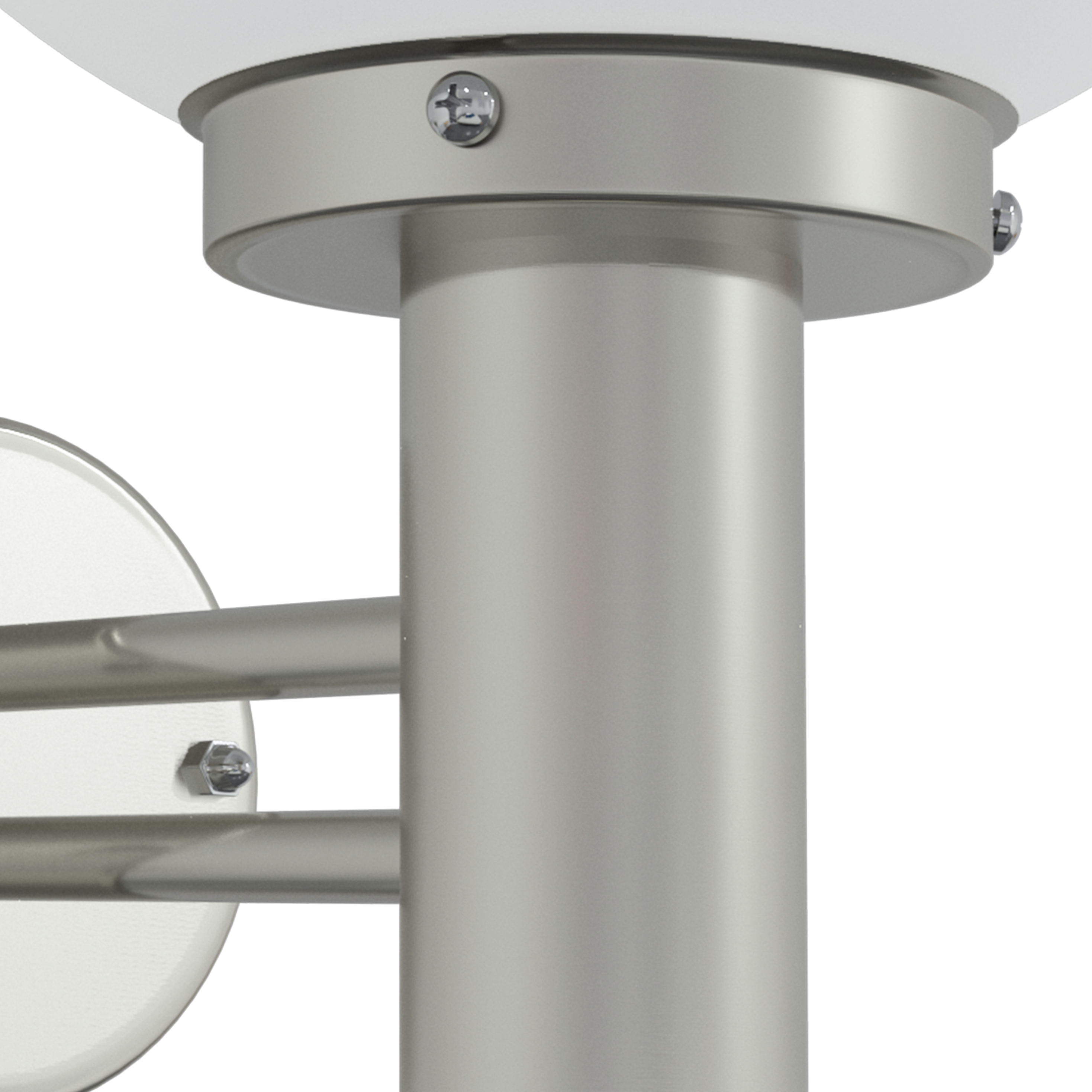 Lampada da parete esterna Argento Acciaio Inossidabile IP44