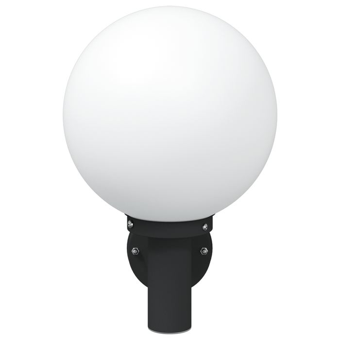 Lampade da parete da esterno 2 pezzi in acciaio inox nero IP44