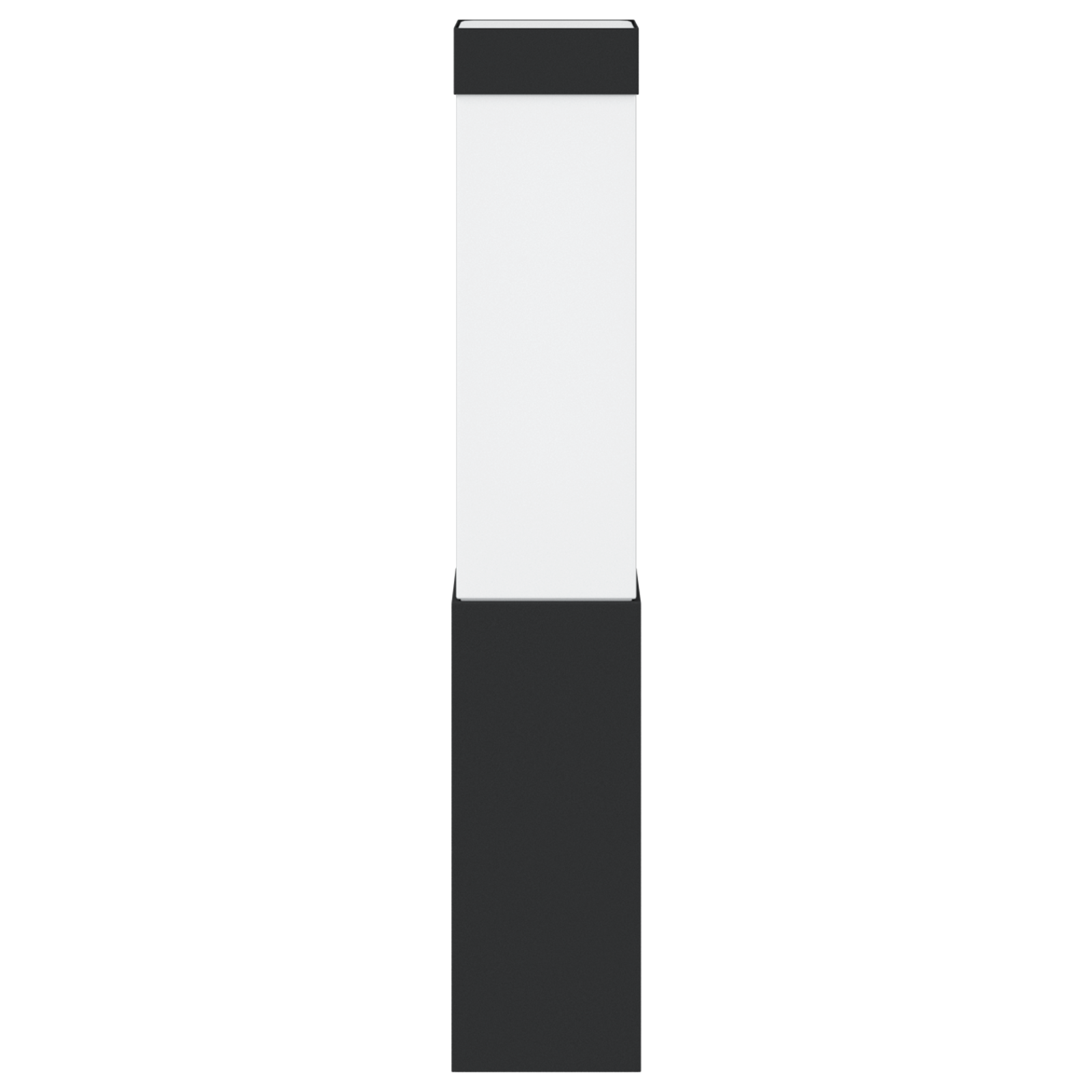 Lampade da Parete Esterno 2 pz Acciaio Inossidabile Nero IP44