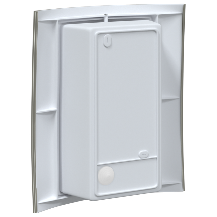 Lampada da Parete Esterno con Sensore 2 pz Argento Acciaio Inossidabile IP44