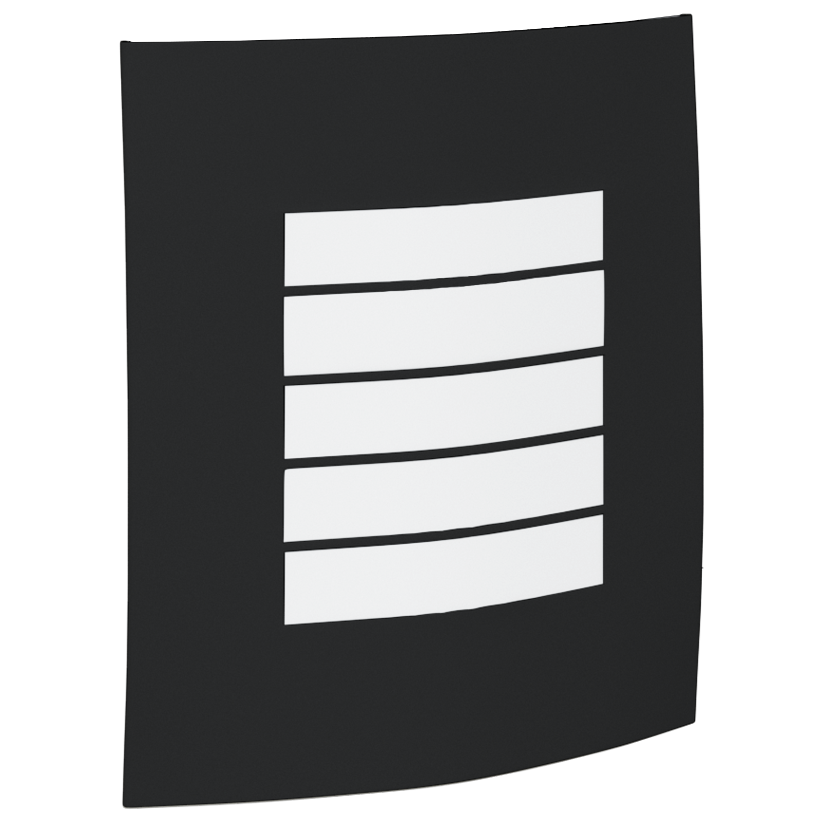 Lampada da Parete Esterno 2 pz Acciaio Inossidabile Nero IP44